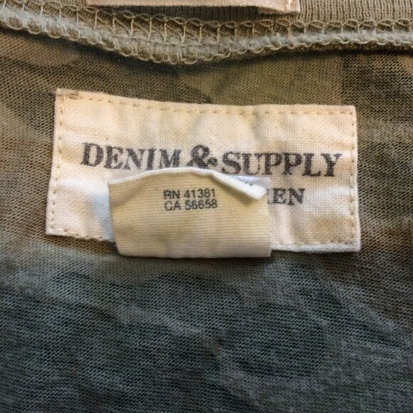 2 piece bundle!! Ralph Lauren Denim & Supply tee and Jolt military jacket - Picture 6 of 10